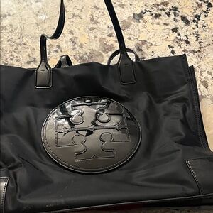 Elegant Black Tote Bag